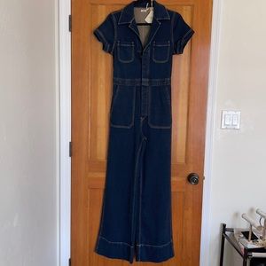 Faherty Denim Jumpsuit